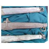 3 vintage farm implements...