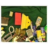 large lot of garage items Hardware ...