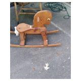 vintage folding bench wringer, vint...
