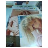 large lot of vintage records includ...