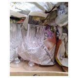 Mikasa Crystal Serving bowl, and Cr...