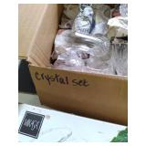 Mikasa Crystal Serving bowl, and Cr...