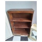 3 vintage furniture items. medicine...