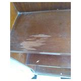 3 vintage furniture items. medicine...