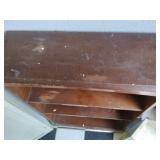 3 vintage furniture items. medicine...