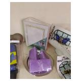 Large lot of home decor, Tea set, g...