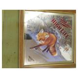 vintage Miller High Life "Sly" Mirr...