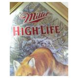 vintage Miller High Life "Sly" Mirr...