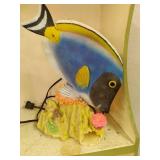 large lot of home decor items *Fish...