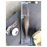 vintage door hardware, heater, lett...