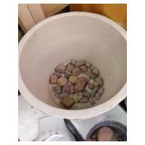 2 large outdoor planter, 2 vintage ...