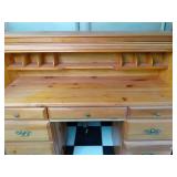 Rolltop Desk 53"x 20.5"× 49.5"...