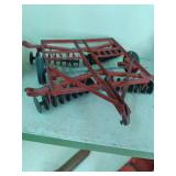 vintage metal toys, and trucks. inc...