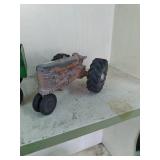 vintage metal toys, and trucks. inc...