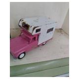 vintage metal toys, and trucks. inc...