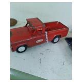 vintage metal toys, and trucks. inc...