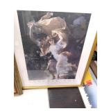 4 framed art pieces *See photos*...