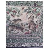 2 wall art pieces (one is tapestry ...