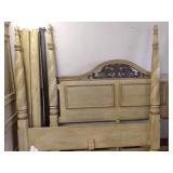 King size bed 80" x 74" (Includes m...