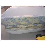 King size bed 80" x 74" (Includes m...