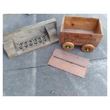 Vintage Wall Shelf Coat Rack 35"×7...