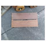 Vintage Wall Shelf Coat Rack 35"×7...