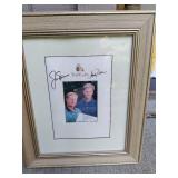 Signed Twin Eagles Golf Course Fram...