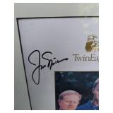 Signed Twin Eagles Golf Course Fram...