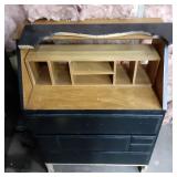 Vintage Secretary Hutch with 3 draw...