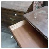 Set of Heavy wood Matching Dressers...