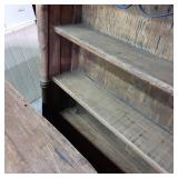 Solid Wood Vintage Buffet Hutch bas...