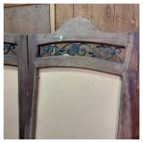 Pair of Solid Wood Matching Vintage...