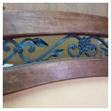Pair of Solid Wood Matching Vintage...
