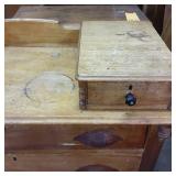 Solid Wood Vintage Buffet with orna...