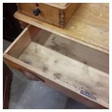 Solid Wood Vintage Buffet with orna...