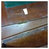 Vintage Secretary Hutch. Base cabin...