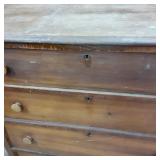 Solid Wood Vintage 4 drawer tall bo...