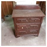Solid Wood Vintage Entry or hall 3 ...
