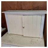 Solid Wood white and ivory painted ...