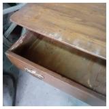 Solid Wood Vintage Entry or Hall Bu...