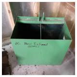 Heavy duty metal John deere green s...