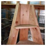 Solid Wood Vintage Vanity with 8 sm...