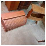 Solid Wood roll top desk tray and o...