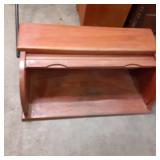 Solid Wood roll top desk tray and o...