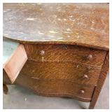 Solid Wood Vintage 4 drawer Buffet ...