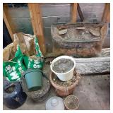 Lot of misc Metal and Plastic flowe...