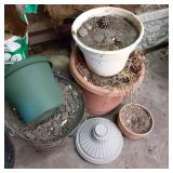 Lot of misc Metal and Plastic flowe...