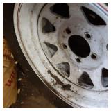 Lot of metal flower planters with s...