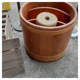 Set of 2 outdoor metal cigarette bu...