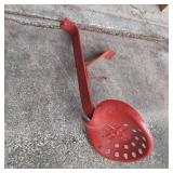 Heavy Duty Solid Metal Red painted ...